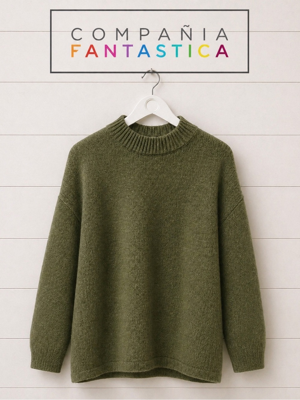 COMPAÑIA  FANTASTICA KAKHI sweater size S